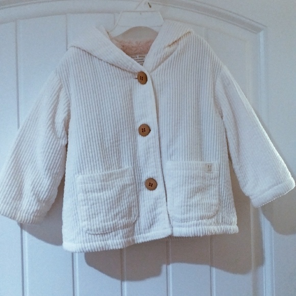 Textured Corduroy 9-12M Baby Girl's Jacket - Picture 3 of 3